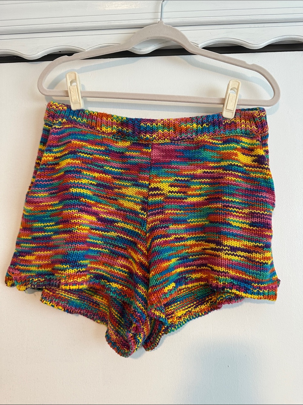 Show Me Your MuMu Multicolor Knit Women’s Shorts